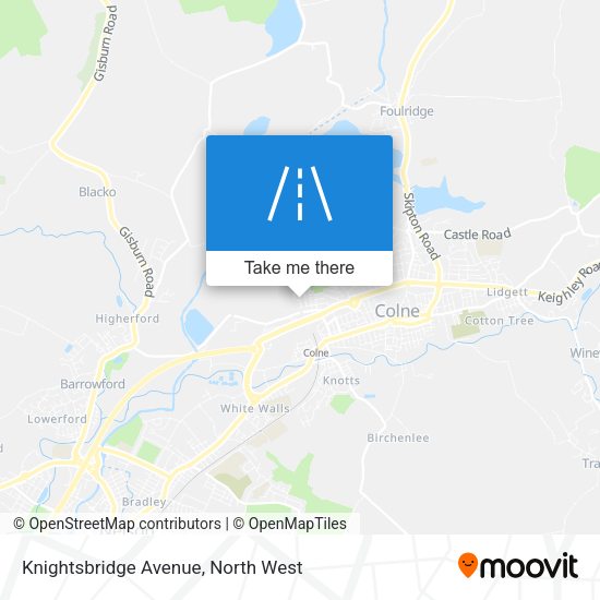 Knightsbridge Avenue map