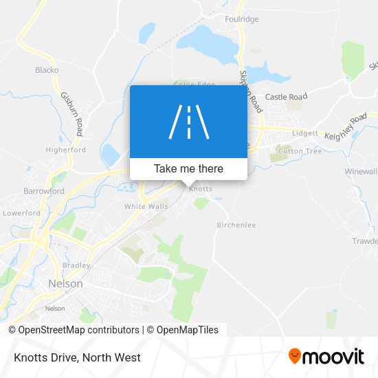 Knotts Drive map