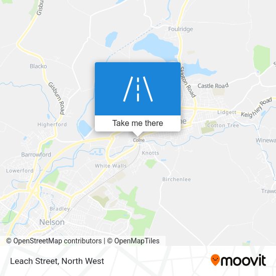Leach Street map