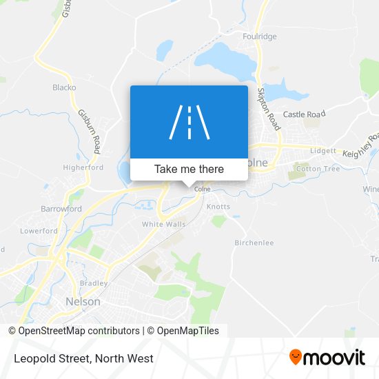 Leopold Street map