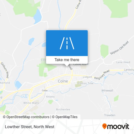Lowther Street map