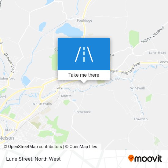 Lune Street map
