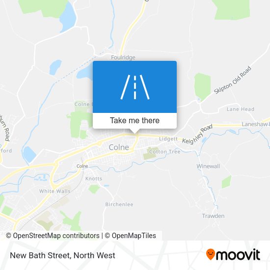 New Bath Street map