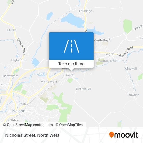 Nicholas Street map
