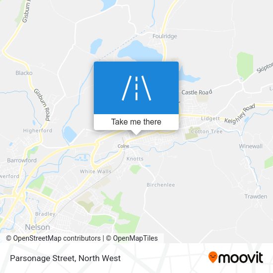 Parsonage Street map