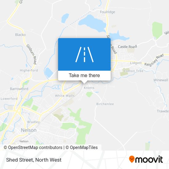 Shed Street map
