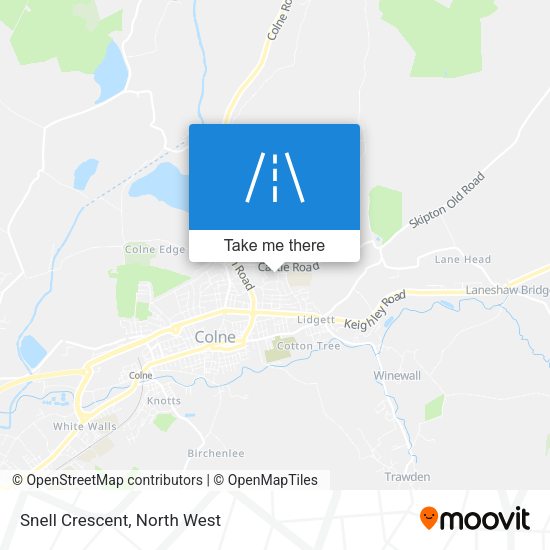 Snell Crescent map