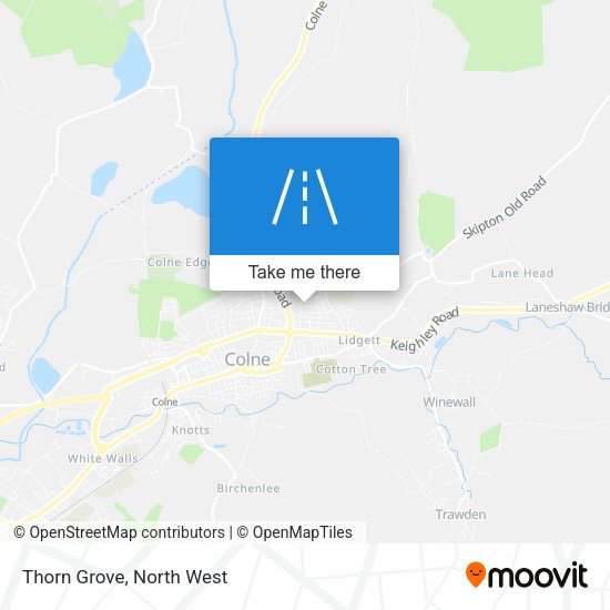 Thorn Grove map