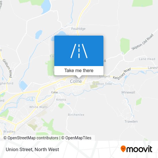 Union Street map