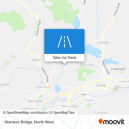 Wanless Bridge map