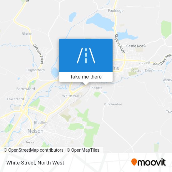 White Street map