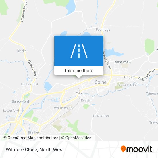 Wilmore Close map
