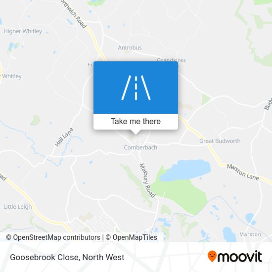 Goosebrook Close map