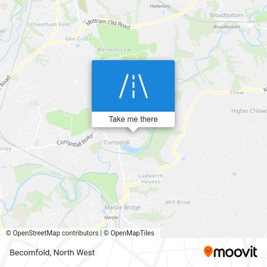 Becomfold map