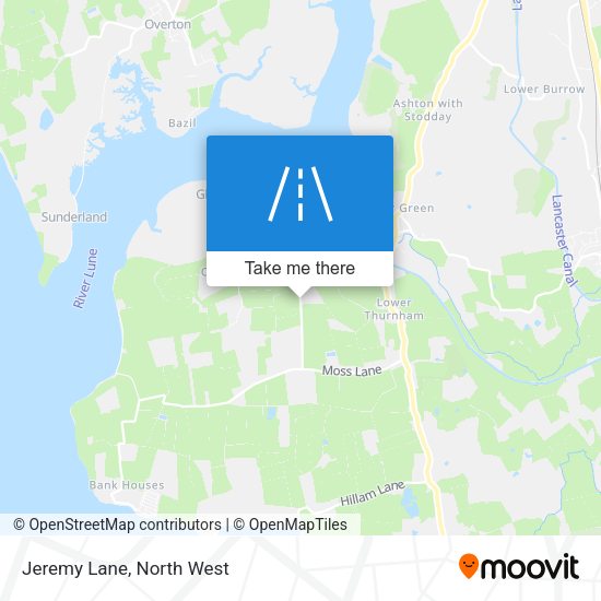 Jeremy Lane map