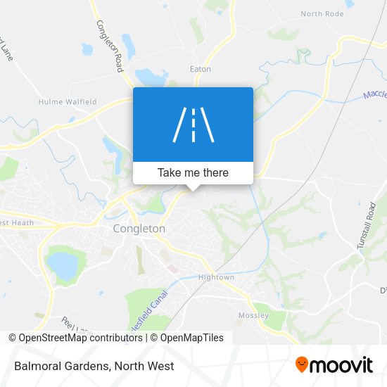 Balmoral Gardens map