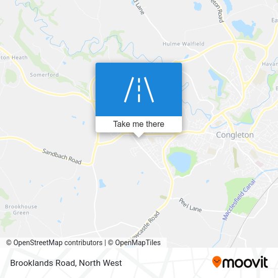 Brooklands Road map