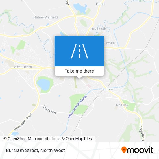 Burslam Street map