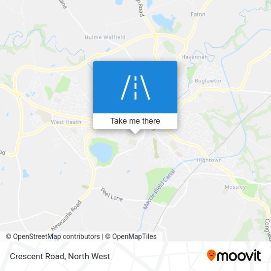 Crescent Road map
