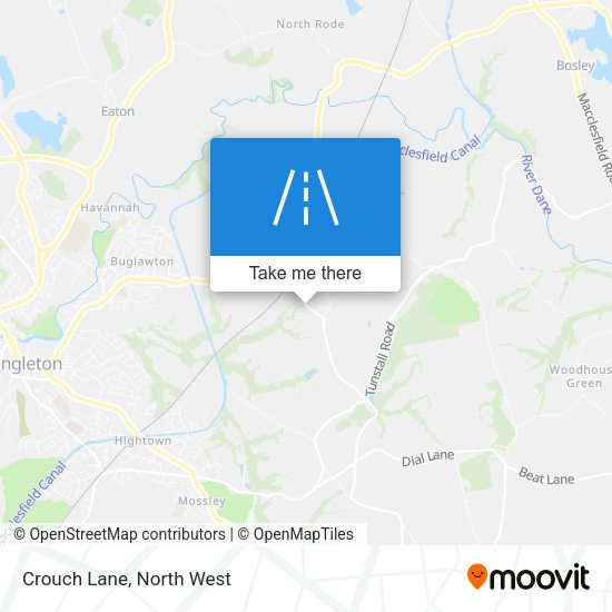 Crouch Lane map