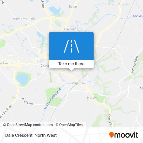 Dale Crescent map