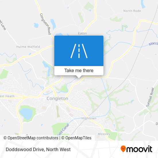 Doddswood Drive map