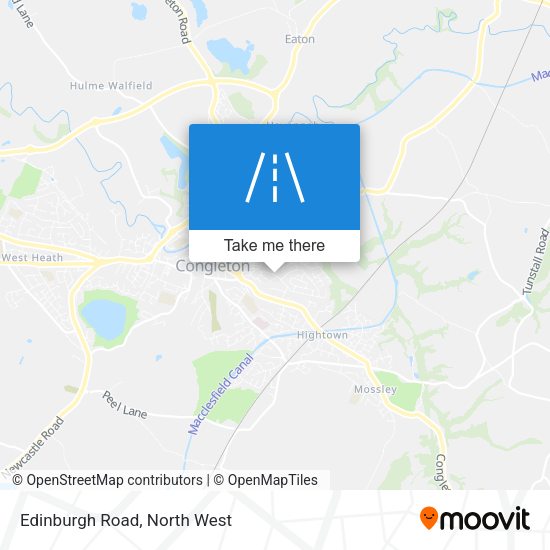 Edinburgh Road map
