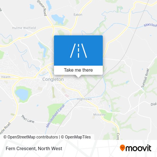 Fern Crescent map