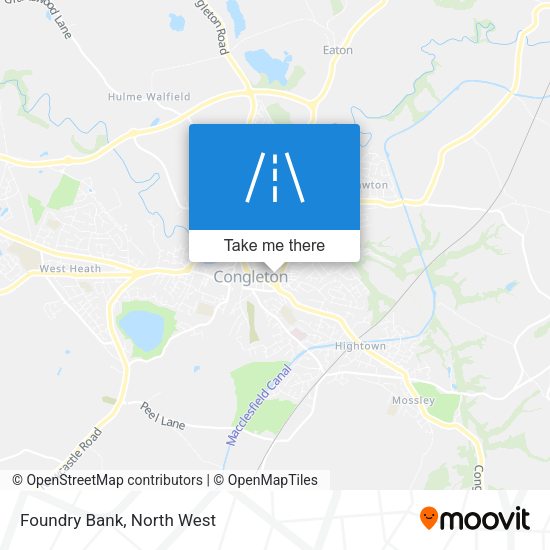 Foundry Bank map