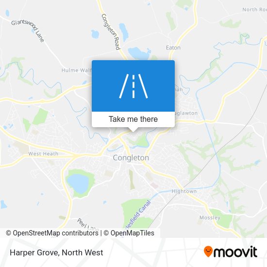 Harper Grove map