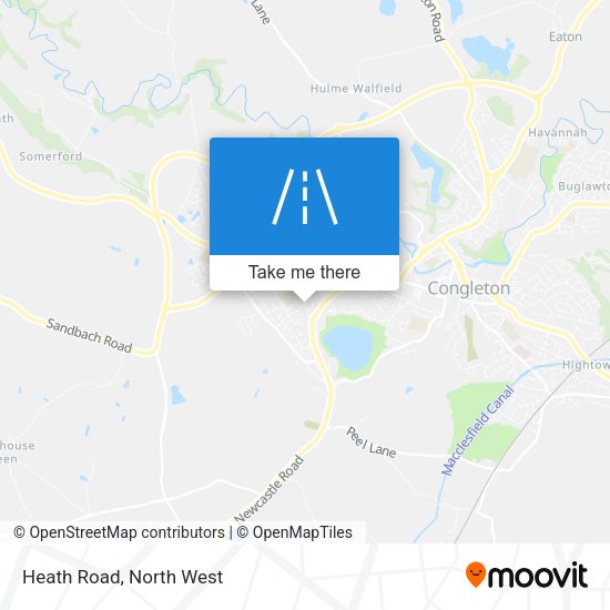 Heath Road map