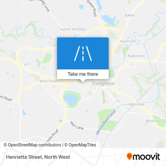 Henrietta Street map