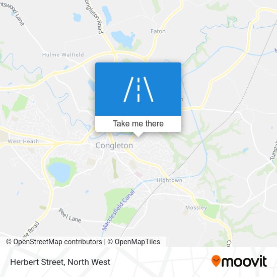 Herbert Street map