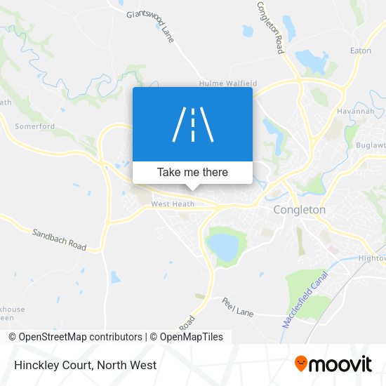 Hinckley Court map