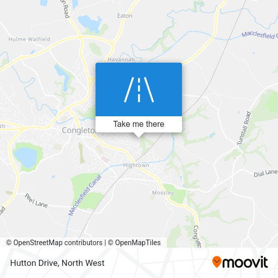 Hutton Drive map