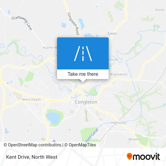 Kent Drive map