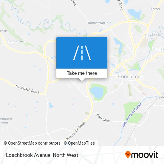 Loachbrook Avenue map
