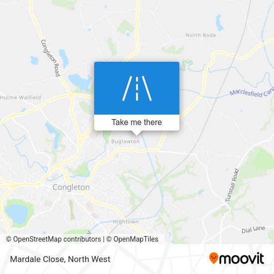 Mardale Close map