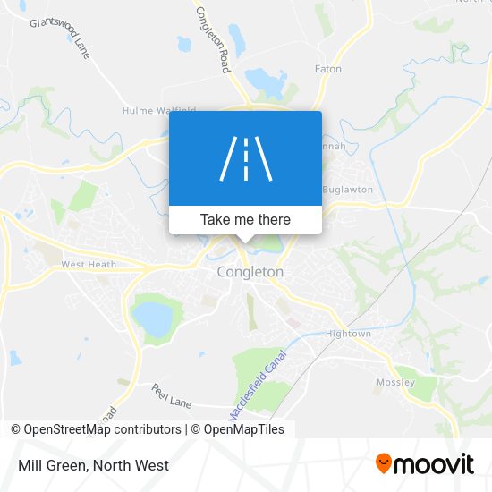 Mill Green map