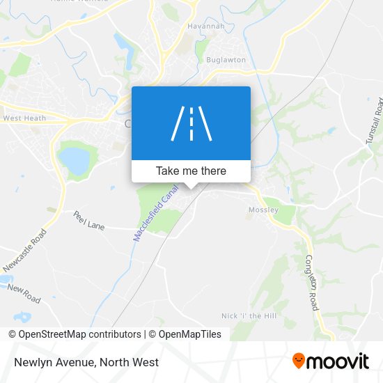 Newlyn Avenue map