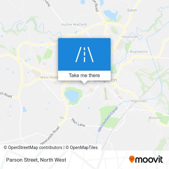 Parson Street map
