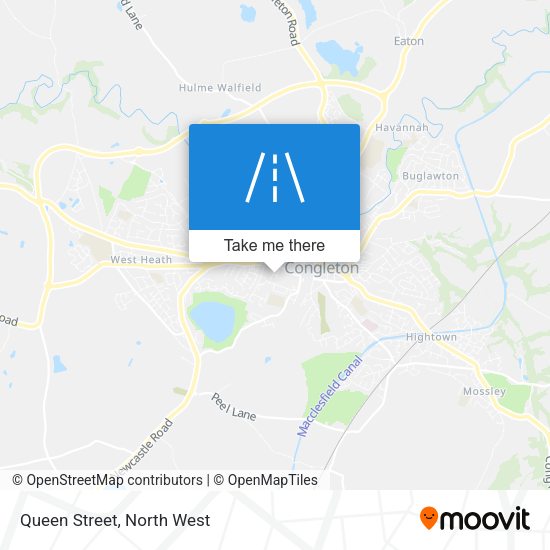 Queen Street map