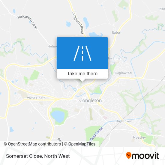 Somerset Close map