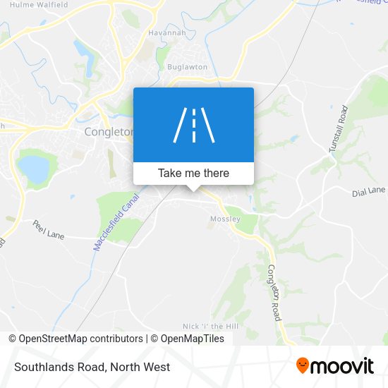 Southlands Road map