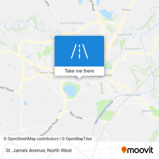 St. James Avenue map