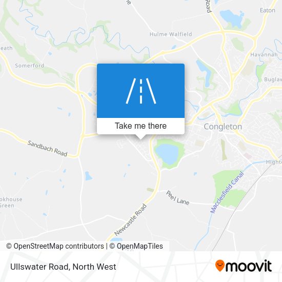 Ullswater Road map