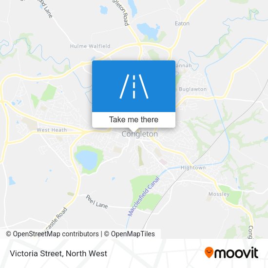 Victoria Street map