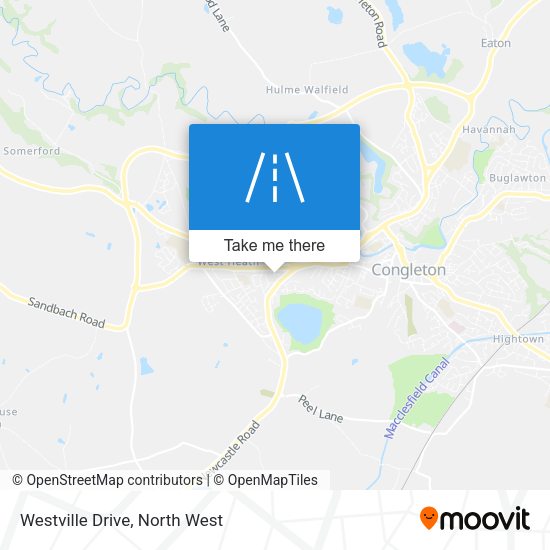 Westville Drive map
