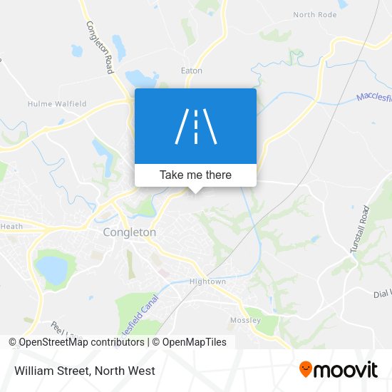 William Street map