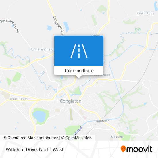 Wiltshire Drive map